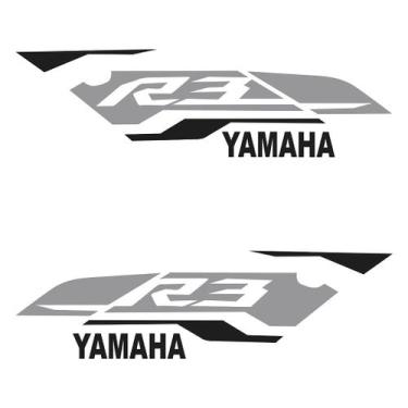 Imagem de Adesivo Protetor Tank Pad Yamaha YZF R3 2016 Lateral - Cromo Sign