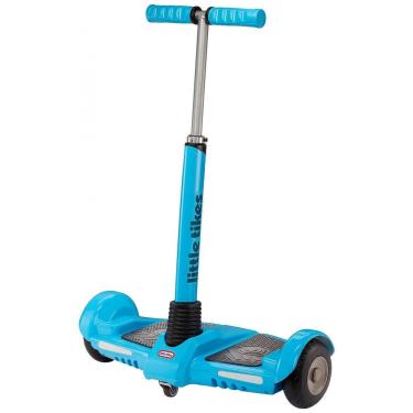 Imagem de Hoverboard com Bateria Recarregável, Guiador Ajustável para Crianças, Little Tikes, Azul