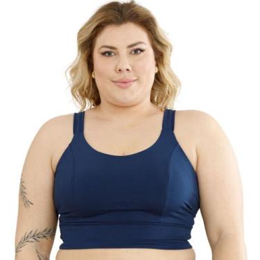 Imagem de Top Suplex Esportivo Confortável S/bojo Reforçado Plus Size 3045A - VT