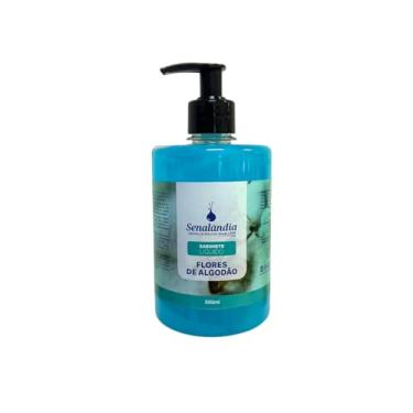 Imagem de Sabonete Líquido Hidratante (500ml ou 1 Litro) | Escolha Seu Tamanho e Aroma | Suave para Mãos e Corpo (500 ml, Flores de Algodão)