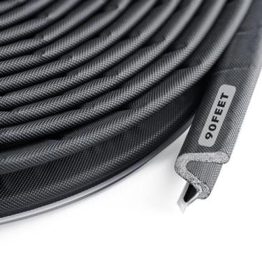 Imagem de Exterior de vedação de porta Weather Stripping para janela em forma de