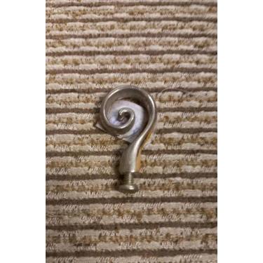 Imagem de Puxador Botão Caracol Redondo 20mm - Via Decor