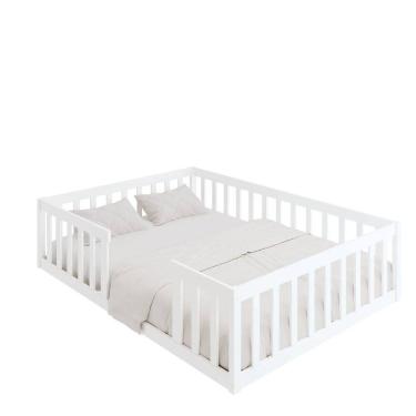 Imagem de Cama Casal Montessoriana Branco