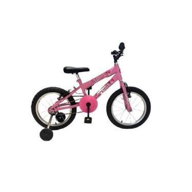 Imagem de Kit bic 16 rosa  aro natural - NEW BIKE