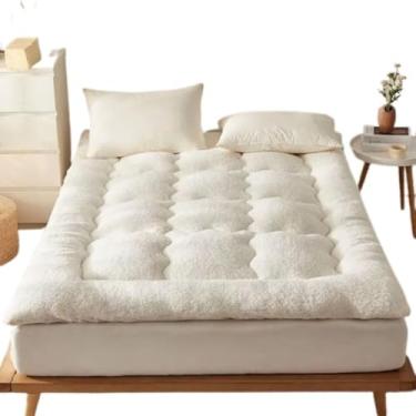 Imagem de Protetor de Colchão Pillow Top Casal 400 Fios Soft Sherpa Dupla Face Ultra Macio – Tipo Colchonete Luxo (Queen)