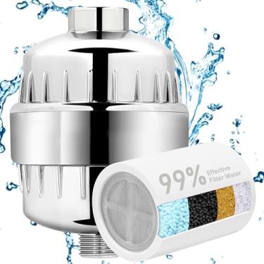 Imagem de BBLIFE Atualize o filtro de chuveiro de plástico muito mais eficiente, filtro de chuveiro altamente revitalizante para remover 99% de cloro, limpar água dura, refrescar a condição da água, melhorar