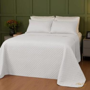 Imagem de 1840 - COBRE LEITO COMFY SOLTEIRO DUPLA FACE 02 PCS - POL. - Branco