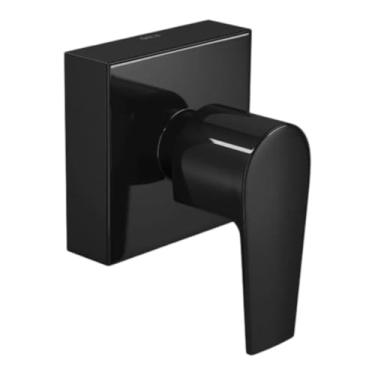 Imagem de Acabamento para registro de gaveta de 1 1/4" e 1 1/2" Level, Black Noir, Deca, 4900.BL26.GD.NO