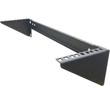 Imagem de JINGCHENGMEI 2 peças de 3U Suporte vertical para painel de remendo de parede - Rack de rede de aço para rede, servidor e equipamento de dados de 48.3 cm (3U100-2PC)