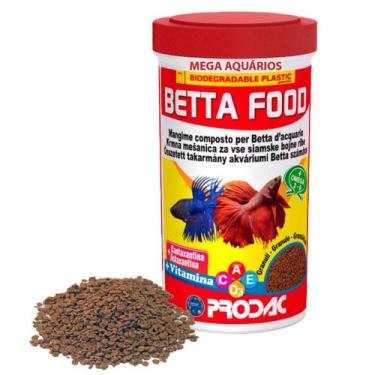 Imagem de Ração Premium Para Peixe Betta Prodac Betta Food 40G