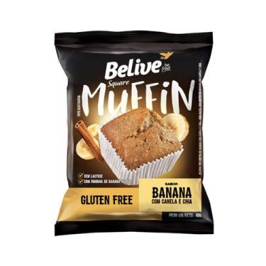 Imagem de Muffin Sem Glúten Zero Banana com Canela e Chia com 10 unidades de 40g