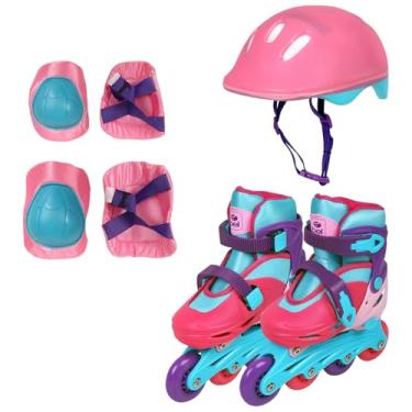 Imagem de Bel - Patins 3 em 1 Roller 4 Rodas Tri-line Quadri-line Candy (tam. 29-32)