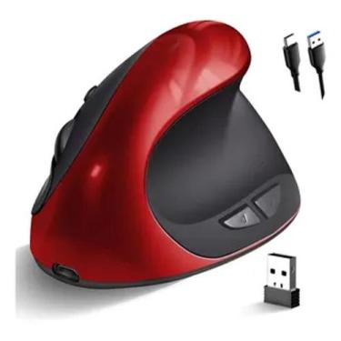 Imagem de Mouse Recarregável Vertical Bluetooth 2.4g - Fam