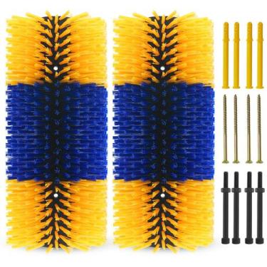 Imagem de Escova para arranhar gado, arranhador de cabras para gado e ovelhas - 