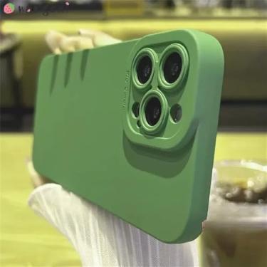 Imagem de Capa traseira para Xiaomi Redmi 13T Pro 13C 4G 12 Note 12S 4G 13 Pro Plus 5G 12 Turbo Poco F5P M5 K60 Ultra, verde, para Redmi Note 13 5G