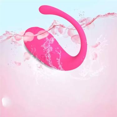 Imagem de Massageador Elétrico Portátil Girino Com Controle Bluetooth, 21cm, Vibrador