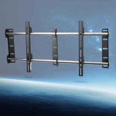 Imagem de Suporte de parede para TV - Suporte para monitor de TV - Suporte de TV LCD de aço inoxidável, suporte de parede de TV fixo universal, suporte de parede para TV plana, serve para TVs LCD planas de 32 a