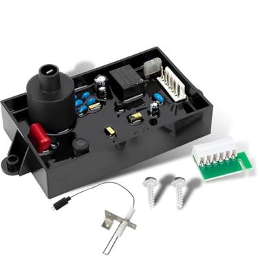 Imagem de Placa de circuito de controle de aquecedor de água RV 91367 compatível com aquecedores de água Atwood Dometic (apenas a gás), placa de controle com eletrodo de faísca e sensor, substituição para GCH6