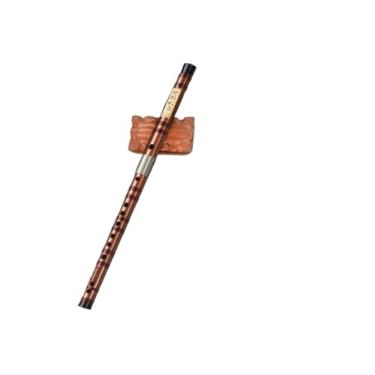 Imagem de Flauta de bambu flauta profissional para iniciantes flauta F chave E chave G instrumento de flauta transversal (chave B - C)