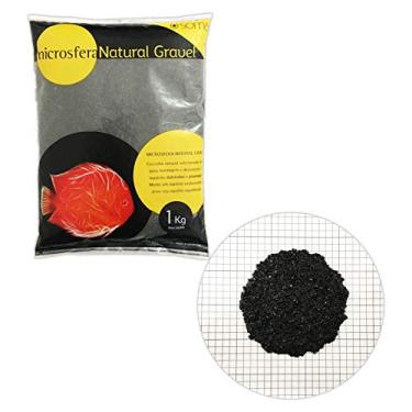 Imagem de SOMA - Substrato Microsfera Natural Gravel Diamond Black (1-2mm) - 1kg