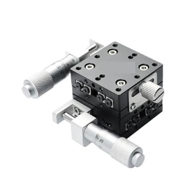 Imagem de Eixo XY 30 * 30 mm LY30-L LY30-C LY30-R estação de corte plataforma de deslocamento manual estágio linear trilho transversal de mesa deslizante (LY30-C)