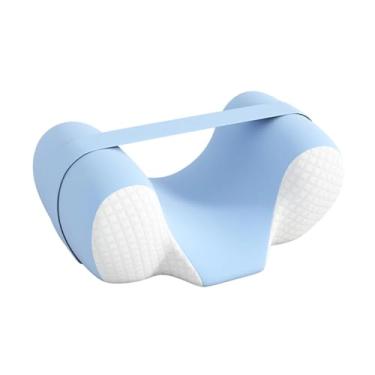 Imagem de AFXGUSD Travesseiro Ergonômico E Prático para Dormir de Costas, Antirrugas E Que Previne O Desconforto Ao Dormir de Lado.