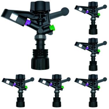 Imagem de 5 Aspersor IM22 Rosca 1" Irrigação de Hortas Pastos e Grãos - Implebra