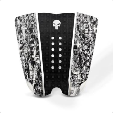 Imagem de Deck Antiderrapante Surf 3 Peças EVA Premium Fresa Quadrada - Grip Traseiro Kick 25mm Universal para Prancha Shortboard e Funboard - Máxima Aderência e Cola Resistente (Mesclado)