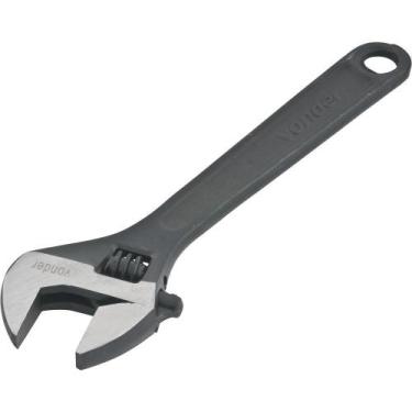 Imagem de Chave inglesa ajustável 10" aço carbono fosfatizada - Vonder