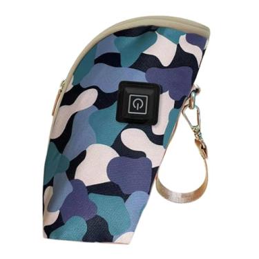 Imagem de Esquirla Bolsa Aquecedora de Mamadeiras Infantil Portátil com Fecho de Zíper, Capa Térmica para Conservar Leite Materno, Temperatura Ajustável, Style C