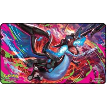 Imagem de Mega Charizard Playmat - Mega Charizard X ex Ultra Premium Collection - MTG Decks & More Compatible with Pokemon TCG