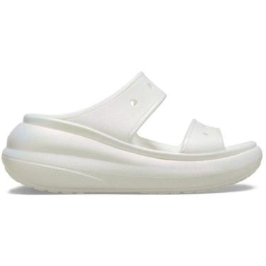 Imagem de Sandália Crocs Crush Iridescent Sandal White, 35, White