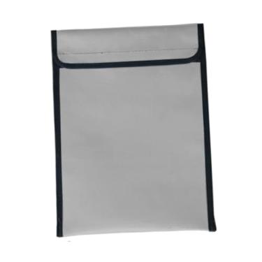 Imagem de Generic Bolsa de armazenamento para documentos à prova de fogo, protetora, leve, versátil, ao fogo, à prova d'água, bolsa de fogo, 24 Cm X 34 Cm