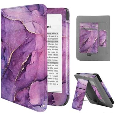 Imagem de Capa compatível com 15.2 cm Kobo Clara Color/BW (2024)/2E (2022) (mármore roxo)