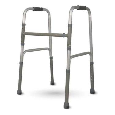 Imagem de Andador Alumínio Fixo Móvel Dobrável D10 Pop 100 Kg Dellamed