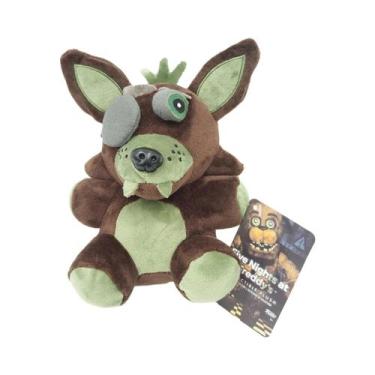 Imagem de Brinquedos De Pelúcia FNAF De 18cm Kawaii Freddy Foxy Bonnie Bear Ribb