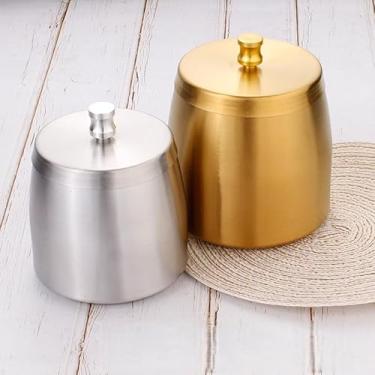 Imagem de Cinzeiro com tampa, design à prova de poeira para uso doméstico, escritório e ao ar livre