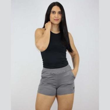 Imagem de Short Proteção Solar Fator +50 Saída Banho Academia Praia Premium-Feminino