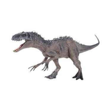 Imagem de Brinquedo de estatueta animal de dinossauro Tiranossauro Rex de materi