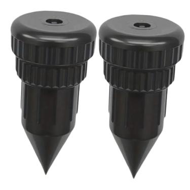 Imagem de Baoblaze 2 unidades de porta-chaves realista à prova d'água para viagens, jardim e joias. Fácil de inserir no chão. Ideal para uso externo, como um