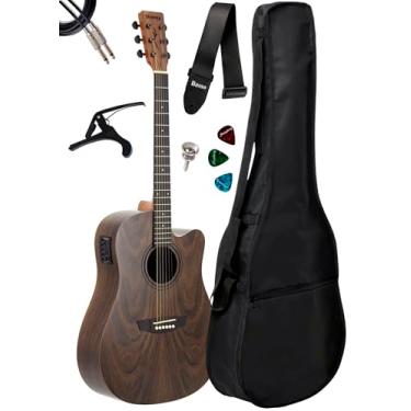 Imagem de Violão Elétrico Strinberg Fs4d + Capa E Acessórios (WS)