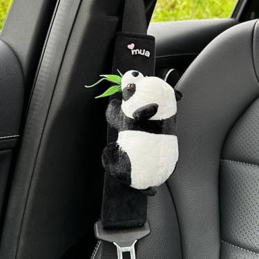 Imagem de Bielpord Capa de cinto de segurança com 2 peças, capas de cinto de segurança fofas Kawaii Animal Capybara para crianças, almofada macia para cinto de segurança, almofadas de alça de assento de carro