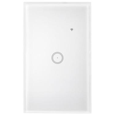 Imagem de Interruptor smart wi-fi 2.4ghz touch 1 via alexa google branco kian