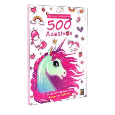 Imagem de 500 Adesivos - Mundo dos Unicornios - PE DA LETRA