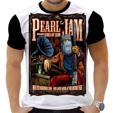 Imagem de Camiseta Camisa Personalizada Rock Metal Pearl Jam 3 - OBDS, BABYLOOK 