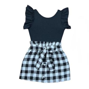 Imagem de Roupa De Criança Blogueirinha Look De Inverno Meninas Luxo - Mini Diva