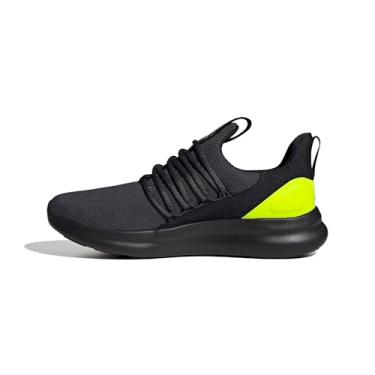 Imagem de adidas Lite Racer Adapt 7.0 Tênis masculino, Preto/carbono/limão lúcido, 45