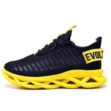 Imagem de Tênis Feminino Maverick EV  Ortopédico Trança Leve macio Sem Cadarço, 