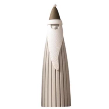 Imagem de Enfeite Natalino Papai Noel Minimalista Decoração Moderna - 3D Verso