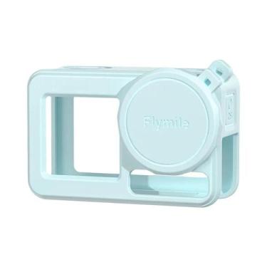 Imagem de Capa De Silicone DJI Action 5 pro Com Tampa De Lente Protetor De Câmer